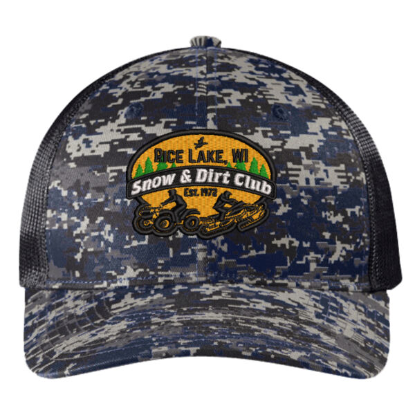 Port Authority ® Digi Camo Snapback Trucker Cap - Embroidered Logo Thumbnail