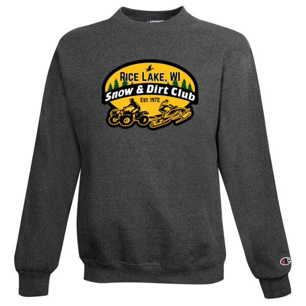 Champion - Powerblend® Crewneck Sweatshirt - Printed Logo Thumbnail